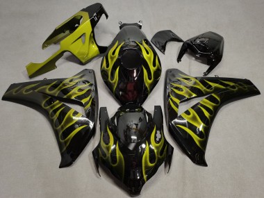 Yellow Flame - 2008-2011 Honda CBR1000RR
