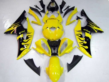 Yellow Flame - 2008-2016 Yamaha R6