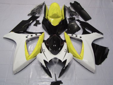 Yellow Star - 2006-2007 Suzuki GSXR 600-750