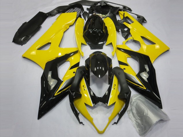 Yellow and Black - 2005-2006 Suzuki GSXR 1000 Yellow and Black - 2005-2006 Suzuki GSXR 1000