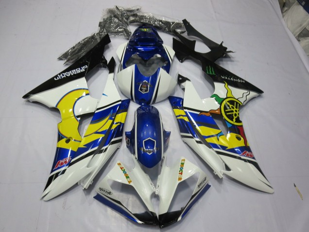 Yellow and Blue - 2008-2016 Yamaha R6 Yellow and Blue - 2008-2016 Yamaha R6