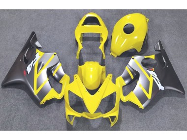 Yellow and Matte Silver - 2001-2003 Honda CBR600 F4i